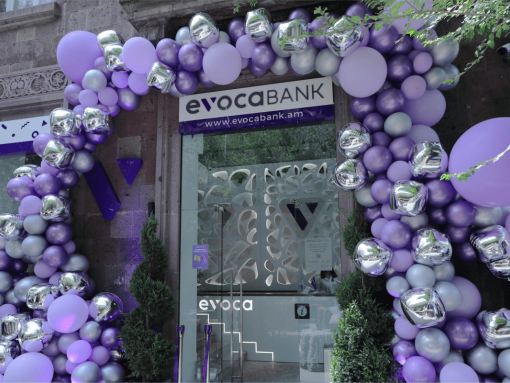 Evocabank’s Tumanyan Branch Relocated to New Premises at 15, Tumanyan str.