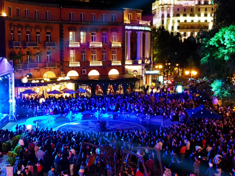 Festive open-air concert