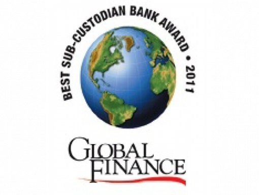 “Лучший Суб-Депозитарный Банк” Армении 2011