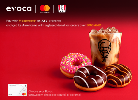 Նոր առաջարկ Evoca Mastercard քարտապանների համար