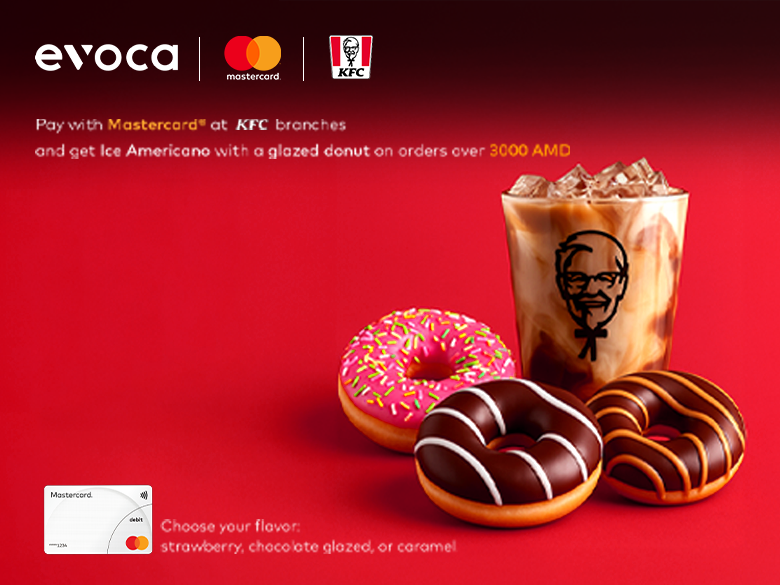 Նոր առաջարկ Evoca Mastercard քարտապանների համար
