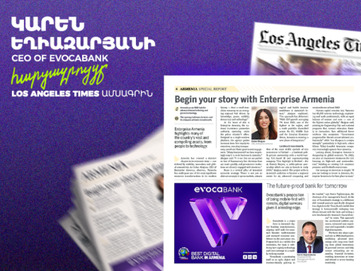 Karen Yeghiazaryan's Interview with Los Angeles Times Magazine