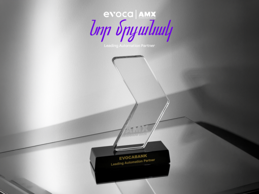 Evocabank-ը՝ AMX AWARDS 2026-ի մրցանակակիր