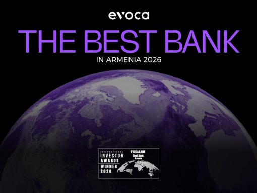 Evocabank: "Best Bank in Armenia 2026"