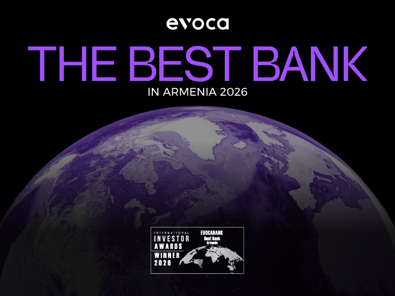 Evocabank: "Best Bank in Armenia 2026"